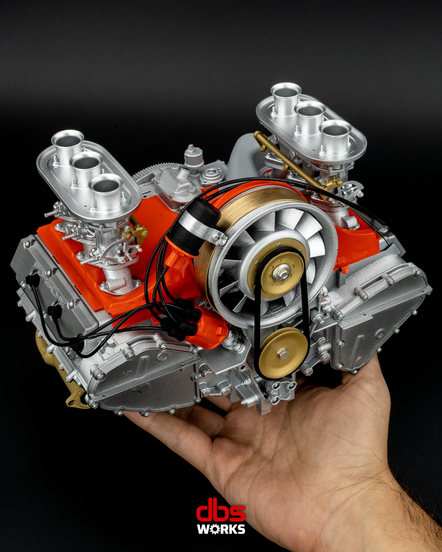 1/4 911 Porsche Aircooled Scale Engine - Assembled