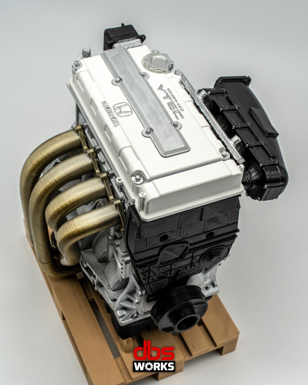 1/4 B-Series (B16/B18) CUSTOM Scale Engine - Assembled