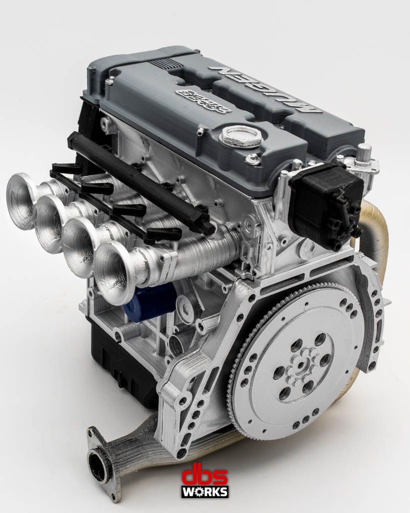 1 4 B Series B16 B18 MUGEN Scale Engine Assembled Dbsworks 1-4-b-series-b16-b18-mugen-scale-engine-assembled-dbsworks