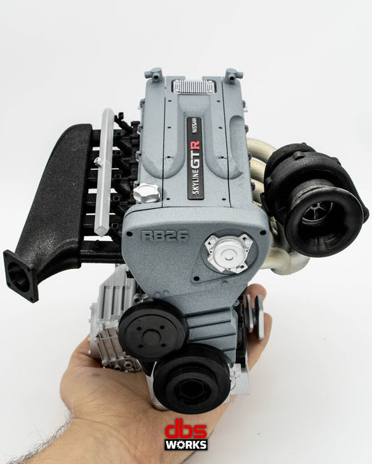 1/4 RB26 Scale Engine - Assembled