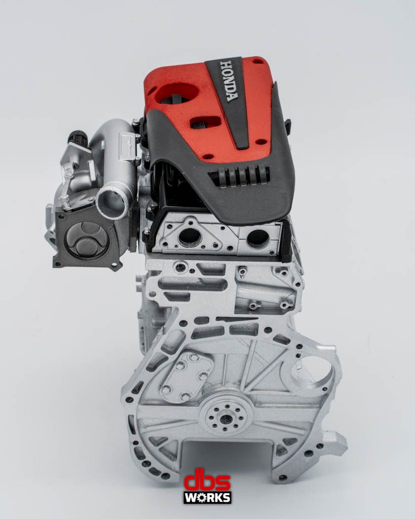 1/4 K20C1 Civic Type R (FK8) Scale Engine – Assembled – dbsworks