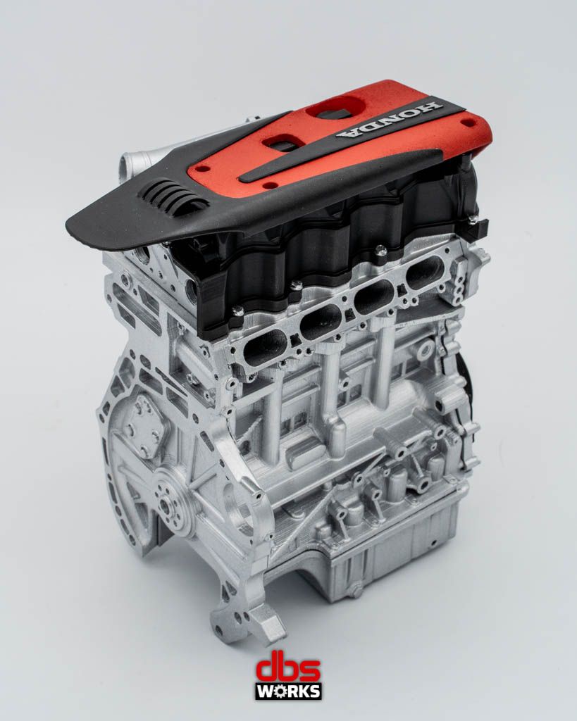 1/4 K20C1 Civic Type R (FK8) Scale Engine – Assembled