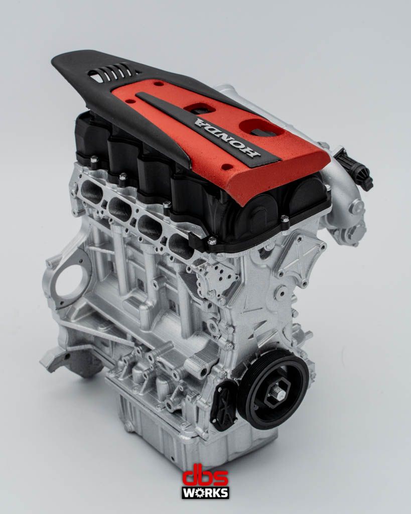 1/4 K20C1 Civic Type R (FK8) Scale Engine – Assembled