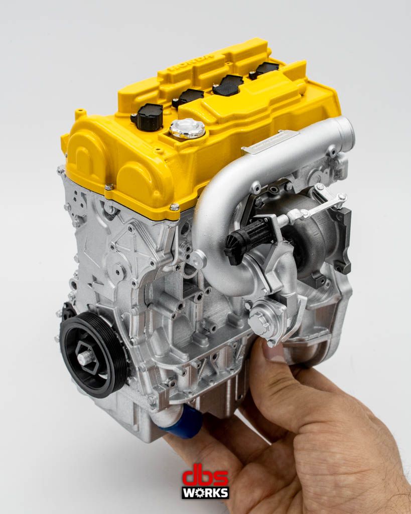 1/4 K20C1 Spoon Civic Type R (FK8) Scale Engine – Assembled – dbsworks