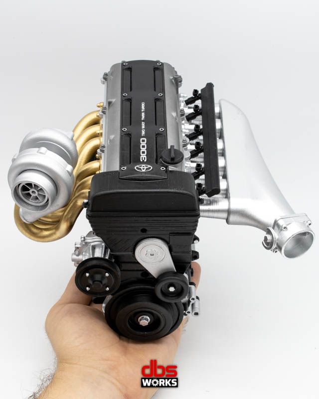 1/4 2JZ-GTE Tuned Scale Engine Assembled, 50% OFF
