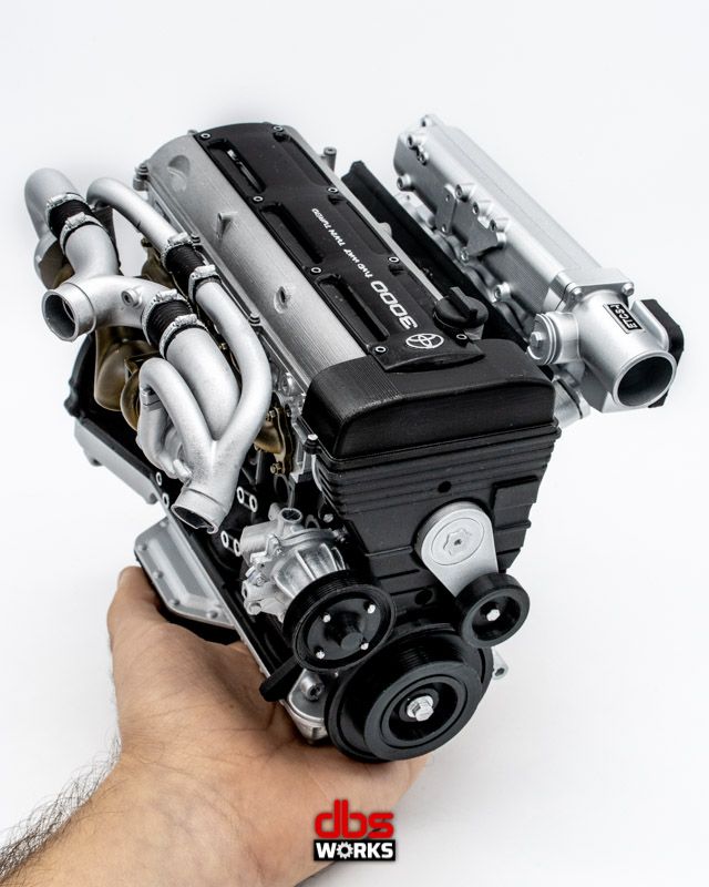 1/4 2JZ-GTE OEM Non-VVT-i  Scale Engine