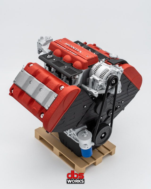 1/4 C32B Red (Honda NSX Type-R) Scale Engine