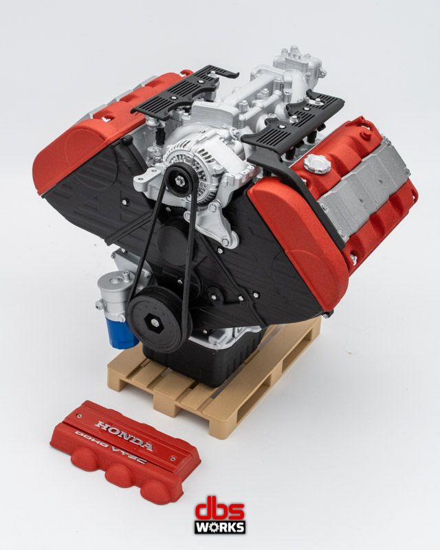 1/4 C32B Red (Honda NSX Type-R) Scale Engine