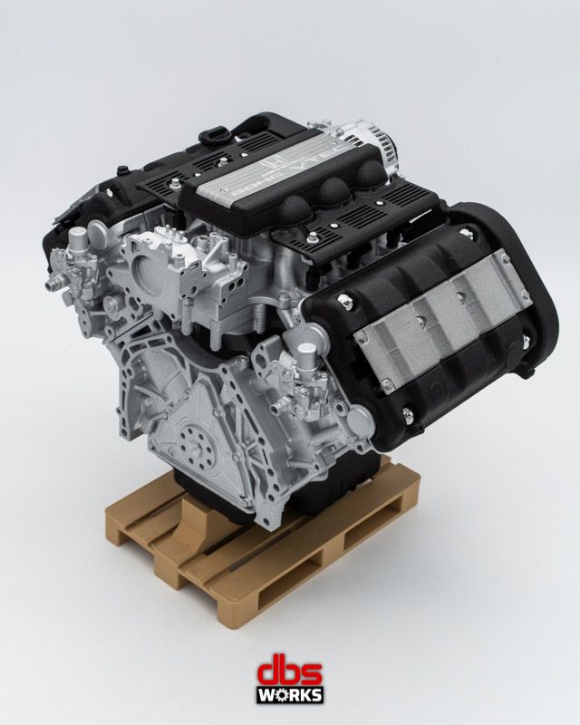 1/4 C30A/C32B Black (Honda NSX) Scale Engine
