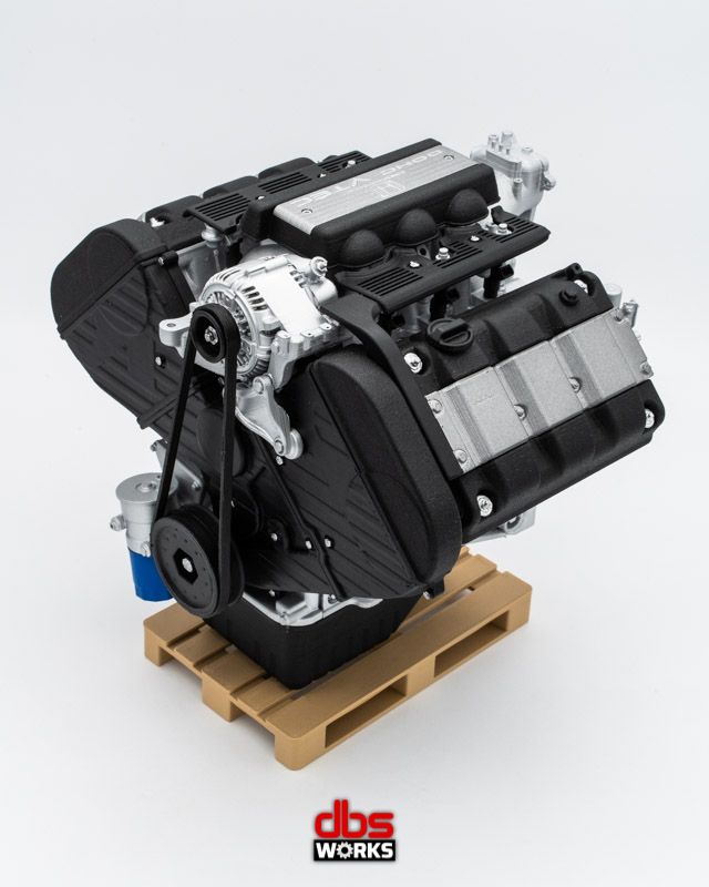 1/4 C30A/C32B Black (Honda NSX) Scale Engine