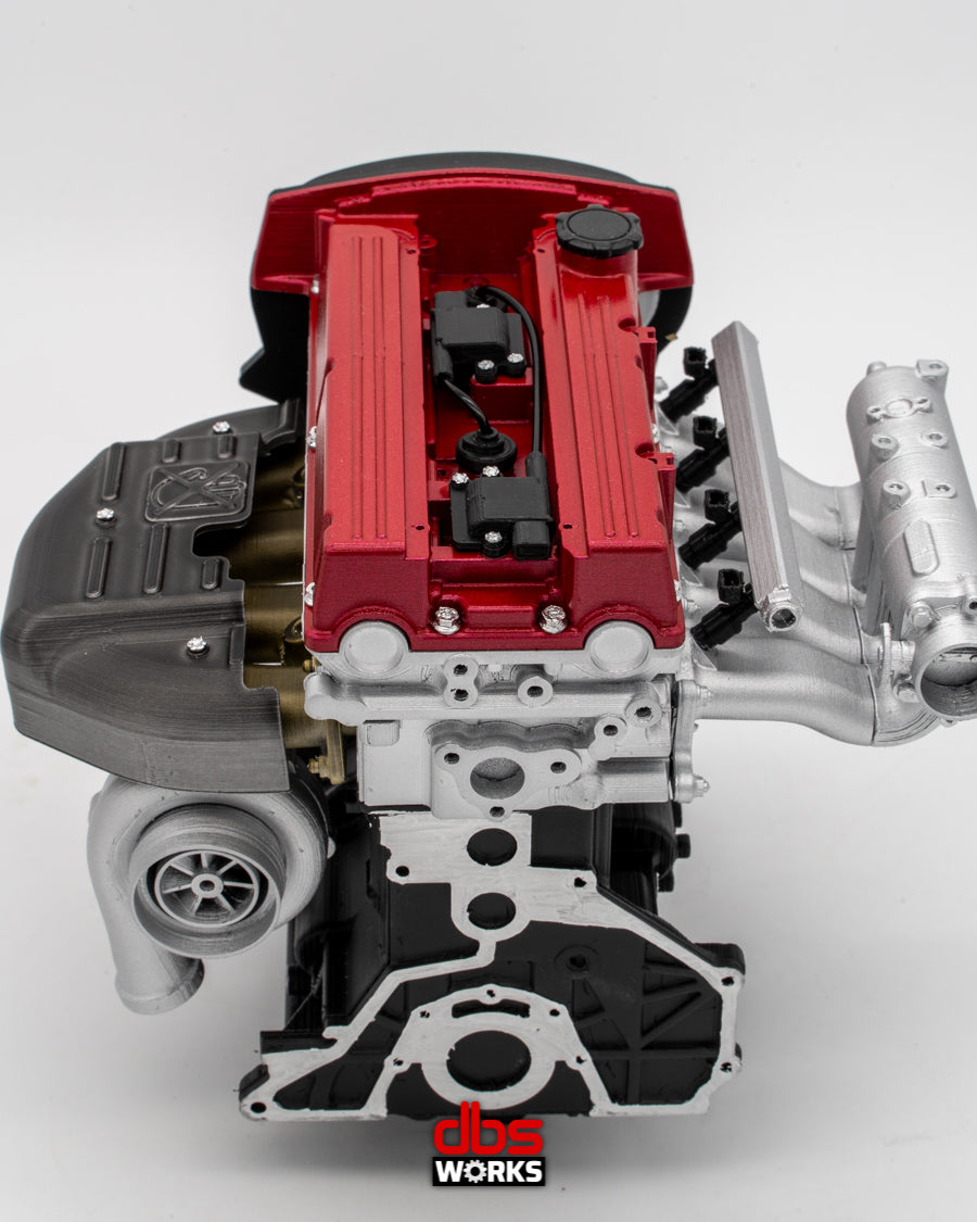 1/4 4G63T Non-MIVEC (Mitsubishi Lancer Evolution IX) Scale Engine