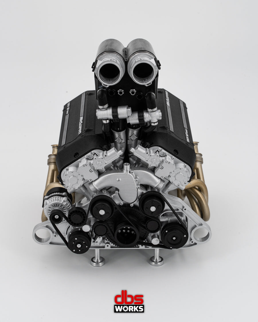 1/4 BMW Motorsport S70/2 - McLaren F1 Scale Engine - Assembled