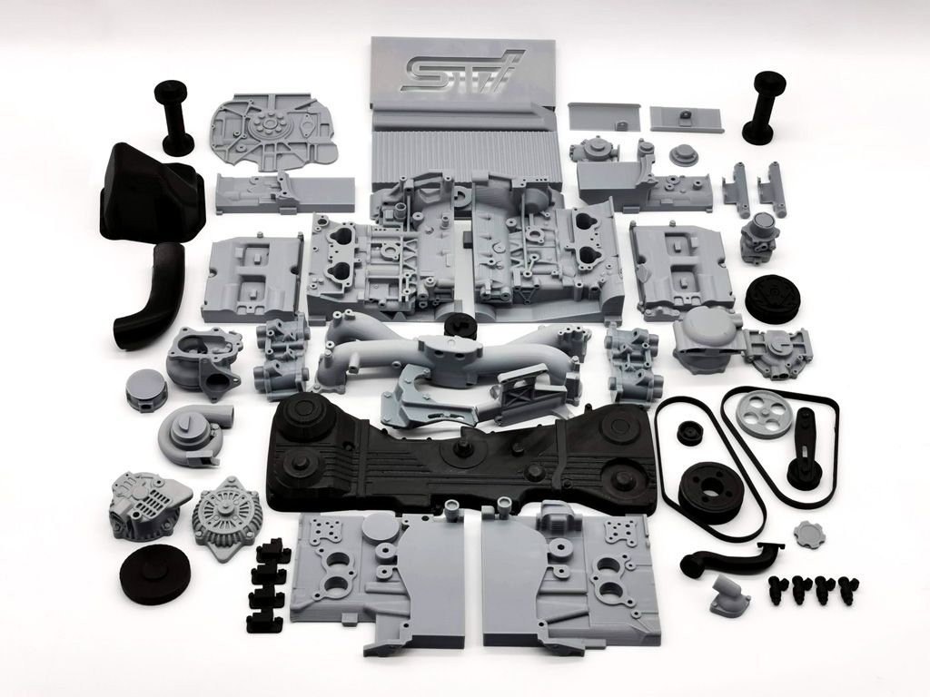 1/4 EJ20/EJ25 (Subaru Impreza/WRX/STI) Scale Engine - DIY Kit