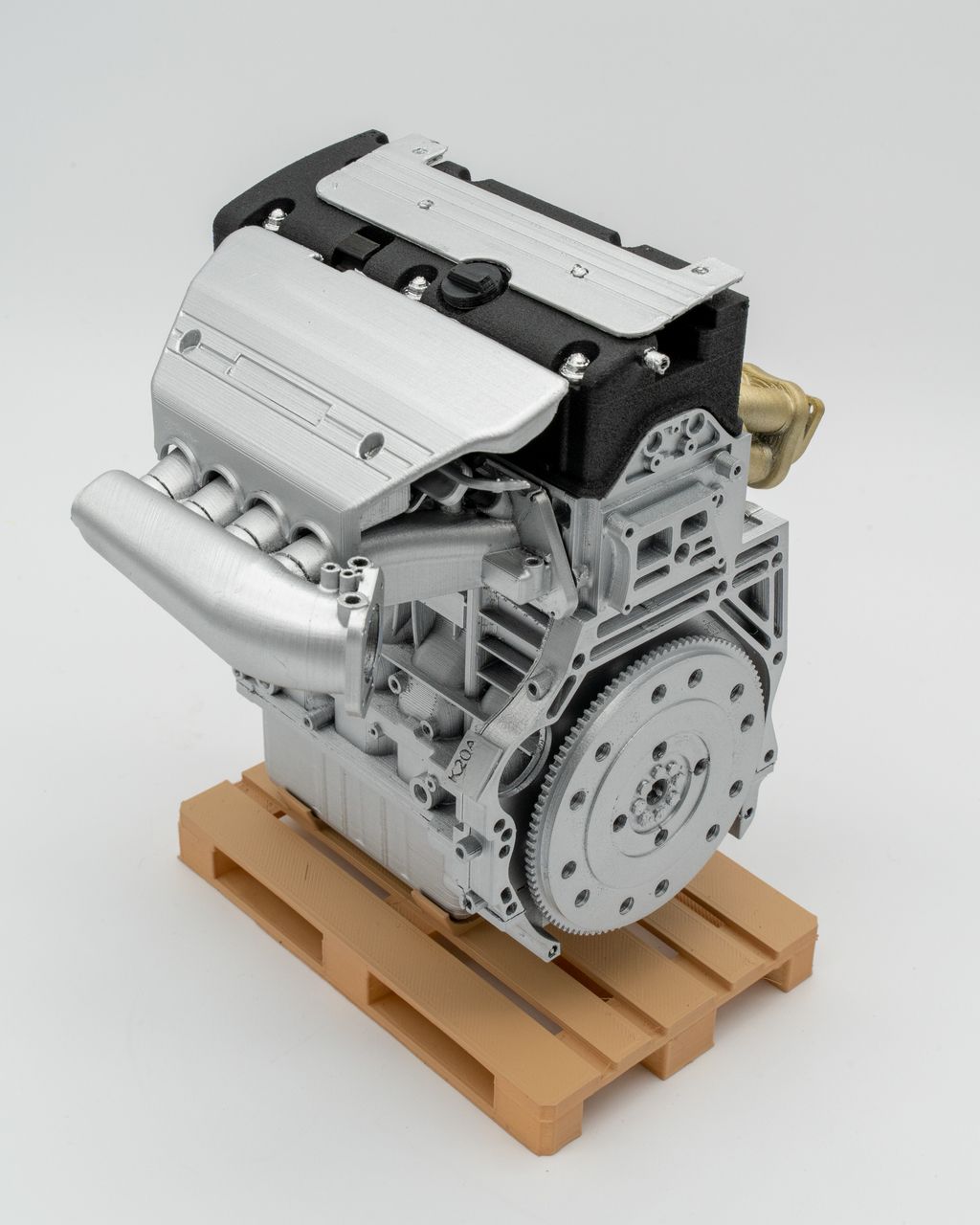 1/4 K-Series (K20/K24) BLACK Scale Engine – Assembled