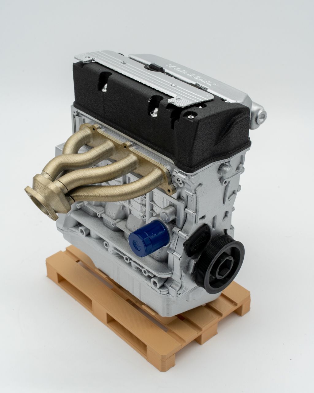 1/4 K-Series (K20/K24) BLACK Scale Engine – Assembled