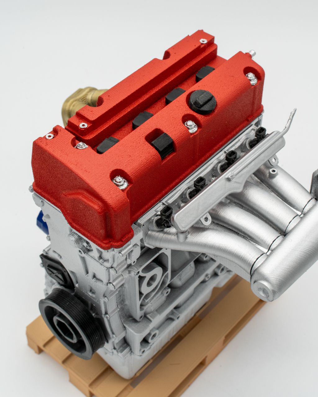 1/4 K-Series (K20/K24) RED Scale Engine - Assembled
